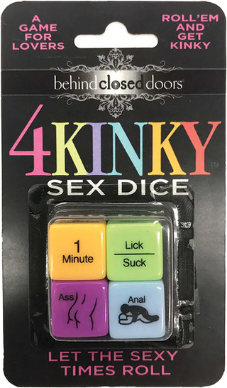 4 Kinky Sex Dice adult wellness product, body-safe and beginner friendly