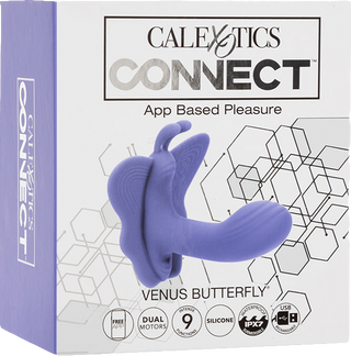 CalExotics Connect Venus ButterflyÂ® adult wellness product, body-safe and beginner friendly