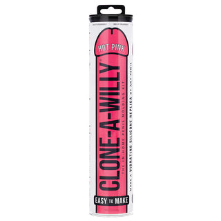 Clone-A-Willy Vibe Kit-Hot Pink - The Essence of Desire