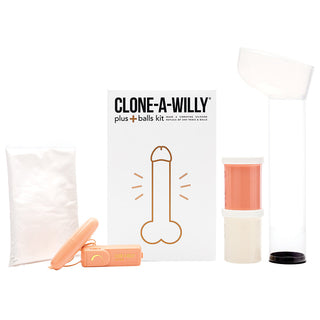 Clone-A-Willy Plus+ Balls Kit-Light Skin Tone - The Essence of Desire