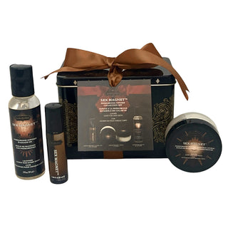Kama Sutra Sex Magnet Pheromone Infused Gift Set Leather - The Essence of Desire