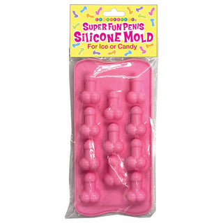 Colorful silicone mold from LITTLE GENIE's Super Fun NOVELTY collection, featuring playful shapes for creative baking and craft projects.