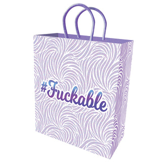 LITTLE GENIE #Fuckable Gift Bag for gifts, featuring bold design and durable paper material, perfect for unique gift presentation.