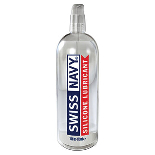 Swiss Navy Silicone Lube 16oz - The Essence of Desire