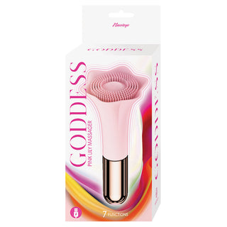 Goddess Pink Lily Massager - The Essence of Desire