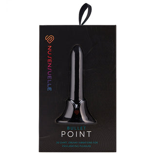 Sensuelle Point Rechargeable Bullet-Black - The Essence of Desire