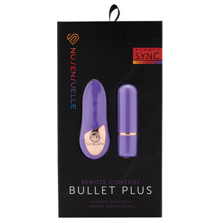 Sensuelle Wireless Bullet Plus with Remote Control-Violet - The Essence of Desire