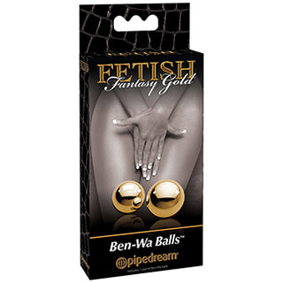 Fetish Fantasy Gold Ben-Wa Balls - The Essence of Desire