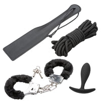 CAL EXOTICS Pleasure Kits Bondage Collection fetish kit with restraints and accessories for BDSM play, shown in the image.