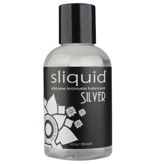 Sliquid Silver Enhanced Silicone Lube 4.2oz - The Essence of Desire