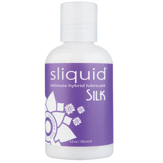 Sliquid Silk Hybrid Lube 4.2oz - The Essence of Desire