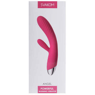 Svakom Angel-Plum Red 7.5" - The Essence of Desire