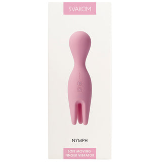 Svakom Nymph-Pale Pink adult wellness product, body-safe and beginner friendly