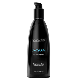 Wicked Aqua Lubricant 8.5oz - The Essence of Desire