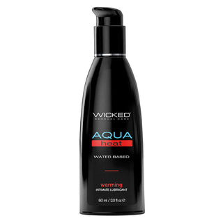 Wicked Aqua Heat Warming Lubricant 2oz - The Essence of Desire